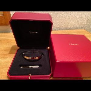 Cartier love bracelet